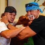 Theo Von Instagram - Channeling Hulkamaniacs everywhere i sat across from the headliner of my childhood, @hulkhogan . We talked about his early days on the union docks, alot about wrestling, being a father, and the long game of business as an entertainment icon. Thank you Hulk for your time and for being a hero to the kids in my neighborhood. We didnt have much but when wrestling came on we had it all brother! WHAT YOU GONNA DO WHEN HULKAMANIA RUNS WILD ON YOU!!! Out now wherever you get your podcasts. 📸: @mrbrianjroberts