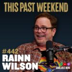 Theo Von Instagram - Had a thoughtful yap with my new friend @RainnWilson. We chatted about being a spiritual outsider in Hollywood, his never-ending search for something bigger, the lost art of being a human, dinosaur love and much more. His new book @SoulBoom is out now and worth a read if you’re a searcher. Thank you for your time Rainn. Ep out now wherever you get your podcasts. Thanks for your support.