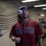 Theo Von Instagram - thanks @dbacks for letting me get some reps in. Coach Lovullo said im still not 40%. Agree to disagree. Praise God! 🎥: @austinbonwick 🧢 @raisingcanes