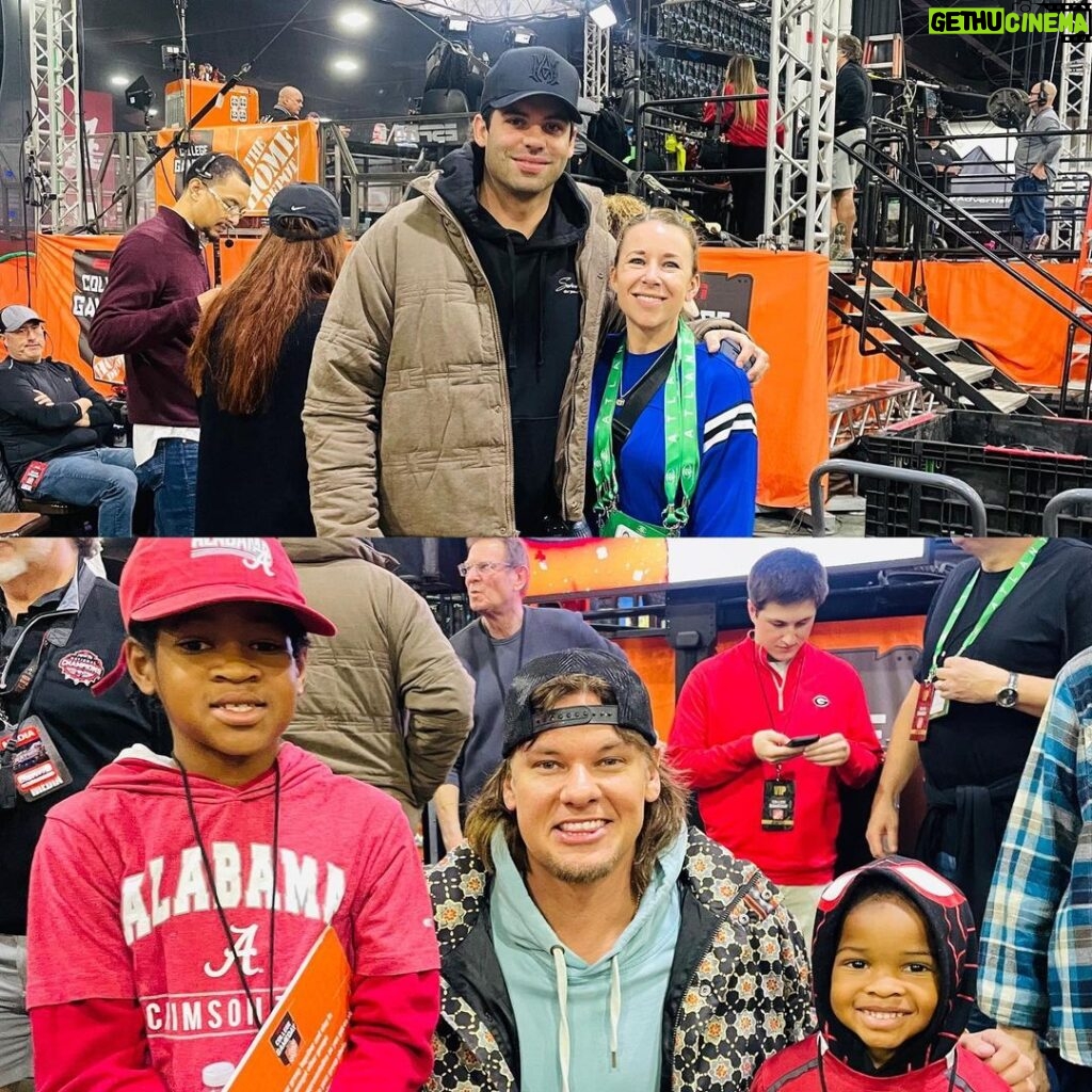 Theo Von Instagram - Cant even explain what happened but it was 🤯!! Thanks @collegegameday for letting pick some games and be part of your iconic show. It was an unreal day 🙏 Iowa is not good. @sec football is him.