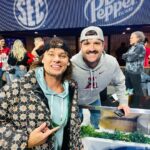 Theo Von Instagram – Cant even explain what happened but it was 🤯!! Thanks @collegegameday for letting pick some games and be part of your iconic show. It was an unreal day 🙏 Iowa is not good. @sec football is him.