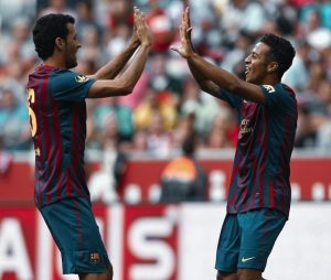Thiago Alcántara Instagram - Busi.
Sergio.
 🎩 🙌🏽