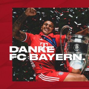 Thiago Alcántara Instagram - The best partners to create these memories. FCBayern fans, teammates, and everyone involved... Danke!!! #MiaSanMia 🤜🏽🤛

Die besten Partner, um solch schöne Erinnerungen zu schaffen. FC-Bayern- Fans, Teamkollegen und alle beteiligten Akteure... Danke!!! #MiaSanMia 🔴⚪️