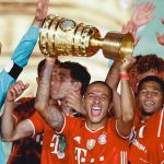 Thiago Alcántara Instagram - That Feeling. 😍🎉🏆 #MiaSanMia Olympiastadion Berlin
