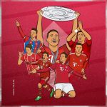 Thiago Alcántara Instagram - ✌🏼 NUMBER 7 ! 🏆🏆🏆🏆🏆🏆🏆 @fcbayern #MiaSanMia #DeutscherMeister ⚪️🔴