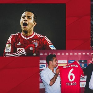 Thiago Alcántara Instagram - The best partners to create these memories. FCBayern fans, teammates, and everyone involved... Danke!!! #MiaSanMia 🤜🏽🤛

Die besten Partner, um solch schöne Erinnerungen zu schaffen. FC-Bayern- Fans, Teamkollegen und alle beteiligten Akteure... Danke!!! #MiaSanMia 🔴⚪️