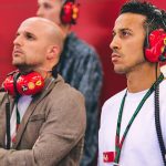 Thiago Alcántara Instagram - Grazie mille, @scuderiaferrari . Amazing experience and hospitality. Thanks for having us! 🫶🏽 🏎️ Silverstone - F1 British Grand Prix