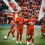 Thiago Alcántara Instagram - That’s the way! Incredible Anfield today. Up the Reds! Anfield, Liverpool