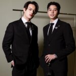 Thiti Mahayotaruk Instagram - 🍾🥂🤵🏻💎 @vvonsugunnasil_official @CHAVANA_official #VVONSUGUNNASIL #wewearvvon #CHAVANA1914 #CHAVANAMoment Decoration : @Baccaratth_Official #Baccaratthailand