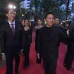 Thiti Mahayotaruk Instagram - 36th Tokyo Film Festival RedLife Teamです。 どうもありがとうございました、今からよろしくお願いします。 #ความรักเป็นสิ่งสวยงามแต่ไม่ใช่สำหรับทุกคน #เรื่องรักโลกไม่สวย #RedLife #เรดไลฟ์ #RedLifeFilms #BrandThinkCinema #ChristianLouboutin #SS23
