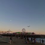 Thiti Mahayotaruk Instagram - The sun has gone so fast. Santa Monica Pier