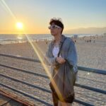 Thiti Mahayotaruk Instagram - The sun has gone so fast. Santa Monica Pier