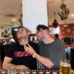 Thomas Doherty Instagram - baby Guinness time