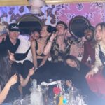 Thomas Doherty Instagram - grans getting pished Extra Virgin Restaurant NYC
