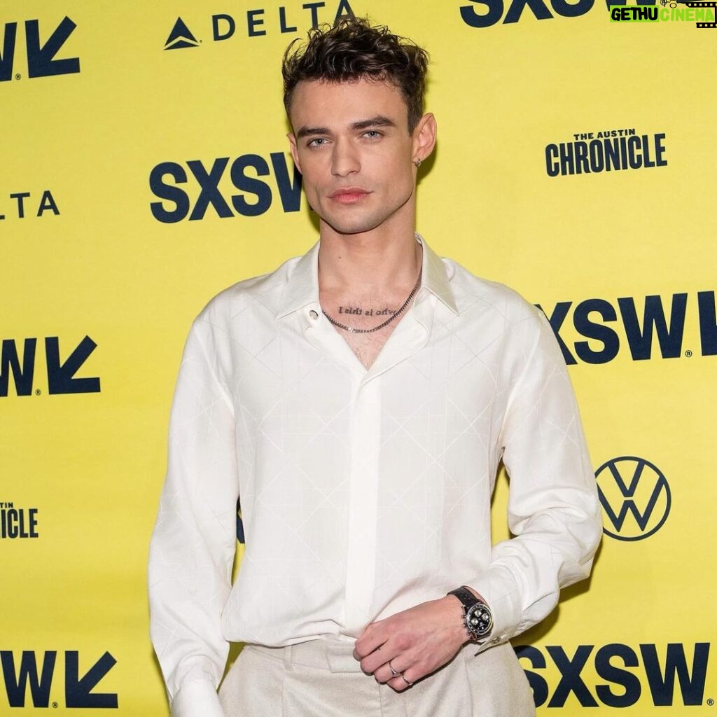 Thomas Doherty Instagram - a great honour to have Dandelion world premier at @sxsw