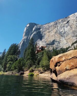 Thomas Kuc Instagram - I can now say I did a backflip in front of El Capitan
