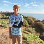 Thomas Kuc Instagram - i do my own stunts. Broken Bone