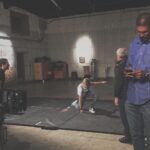 Thomas Kuc Instagram - stunts⚡️ Ben Kitay Studios - Stage 5