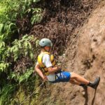 Thomas Kuc Instagram - Looking for that rare Pokemon🐛Just kidding!😝#rappelling #Hawaii
