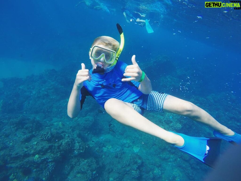 Thomas Kuc Instagram - Snorkeling was fun🐠😁#hawaii Kaanapali Beach, Maui-Hawaii