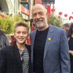 Thomas Kuc Instagram - #tbt to meeting this talented Oscar Winner!🤗 He is so amazing👍🏻👌🏻 #Whiplash #jksimmons #Oscars