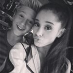 Thomas Kuc Instagram - Thanks for visiting @arianagrande 🤗 #iwassoexcited