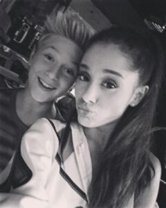 Thomas Kuc Instagram - Thanks for visiting @arianagrande 🤗 #iwassoexcited