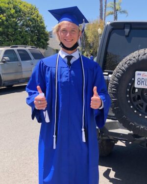 Thomas Kuc Instagram - we did it 😎 #classof2021