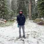 Thomas Kuc Instagram - a summer turned into winter 🌨️ - I hope everyone’s been well 🫶🏻 Banff, Alberta