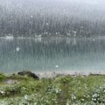 Thomas Kuc Instagram - a summer turned into winter 🌨️ - I hope everyone’s been well 🫶🏻 Banff, Alberta