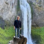 Thomas Kuc Instagram - waterfall road trip 🚿 Oregon