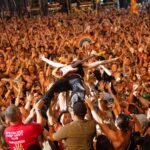 Thomas Raggi Instagram - I crowd surfed at Glastonbury lol Glastonbury Festival