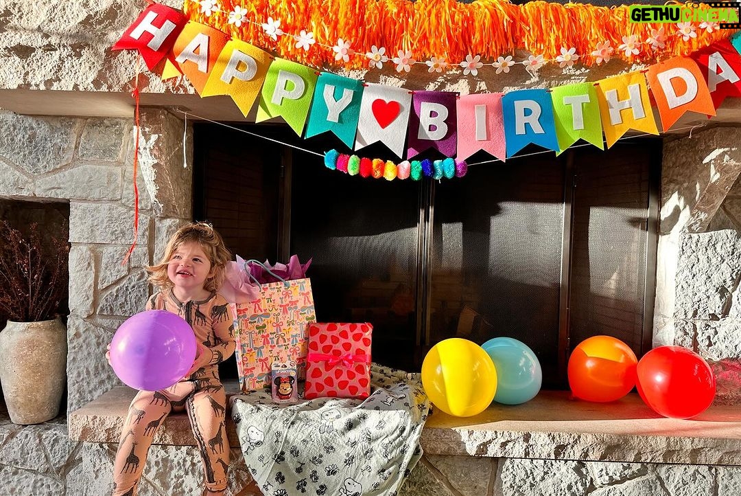 Thomas Rhett - 133K Likes - Lillie how in the world are you 2 already??! Time is moving so fast. I love you sweet baby. You bring so much joy with that smile of yours. HAPPY Birthday!!!