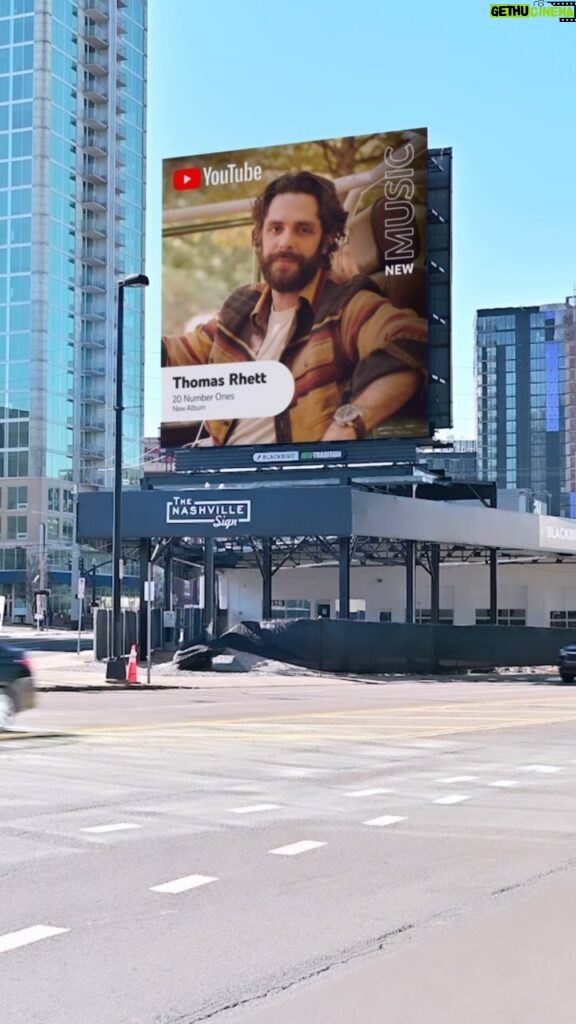 Thomas Rhett Instagram - All over the map with @youtubemusic… LA & Nashville!! @youtube #20numberones Los Angeles, California