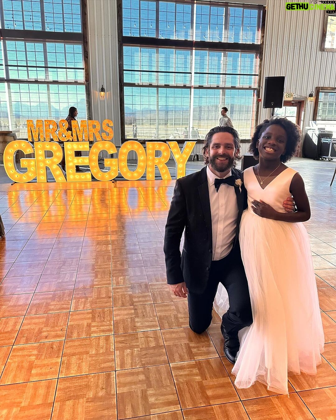 Thomas Rhett - 659.8K Likes - Spent the weekend in Jackson Hole, Wyoming with so many friends and family members celebrating Grayson & Mackenzie. So happy for you two!! We love y’all.
And we all know @graysongregory wouldn’t want to see my iPhone pictures… so I’ll wait to post with the bride and groom until we get the ones from the professionals 😂