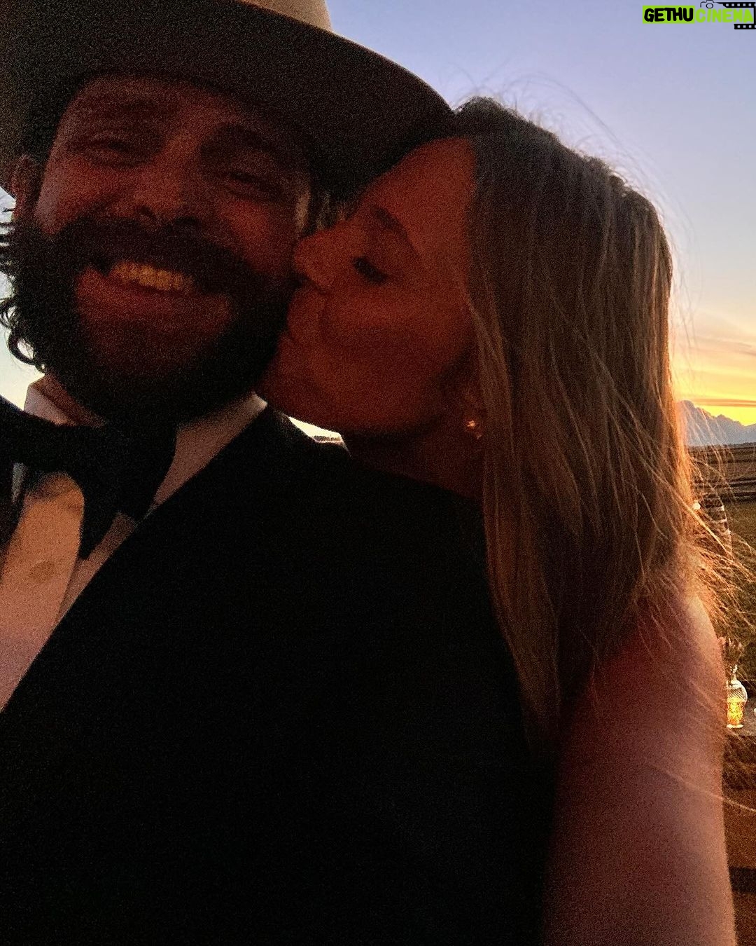 Thomas Rhett - 659.8K Likes - Spent the weekend in Jackson Hole, Wyoming with so many friends and family members celebrating Grayson & Mackenzie. So happy for you two!! We love y’all.
And we all know @graysongregory wouldn’t want to see my iPhone pictures… so I’ll wait to post with the bride and groom until we get the ones from the professionals 😂