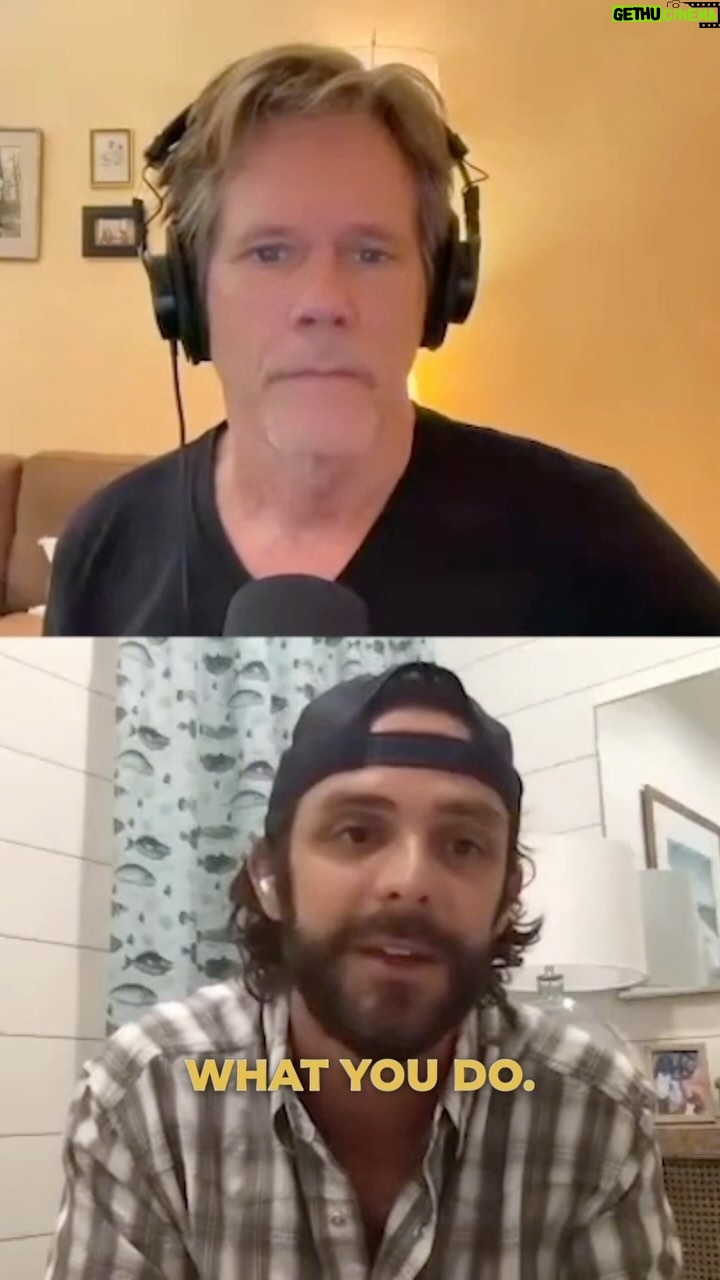 Thomas Rhett Instagram - Parenting talks with @kevinbacon on @sixdegreesofkb… thanks for having me man!