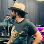 Thomas Rhett Instagram - the other side of life lately… rehearsal with the boys, finishing this album, headed out west for a week (sorry honey @laur_akins). Might get a haircut? Playing some shows. Back at it, let’s go.
