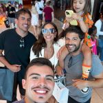 Thomaz Costa Instagram - Tarde especial ontem com eles 💙 Orlando, Florida
