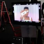 Thuso Mbedu Instagram - BTS and discovering the new @lorealparis #GlycolicBright range. It was amazing working with the team and learning about all the science and care that went behind it. #WorthIt #lorealparis