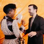 Thuso Mbedu Instagram – Thank you @louisvuitton and @nicolasghesquiere for a great time with the fam!!!! From start to finish – the energy is insane, always buzzing with laughter, love and creativity 😂🤣🫶🏾

Captured by @aust_malema @_rtcstudios