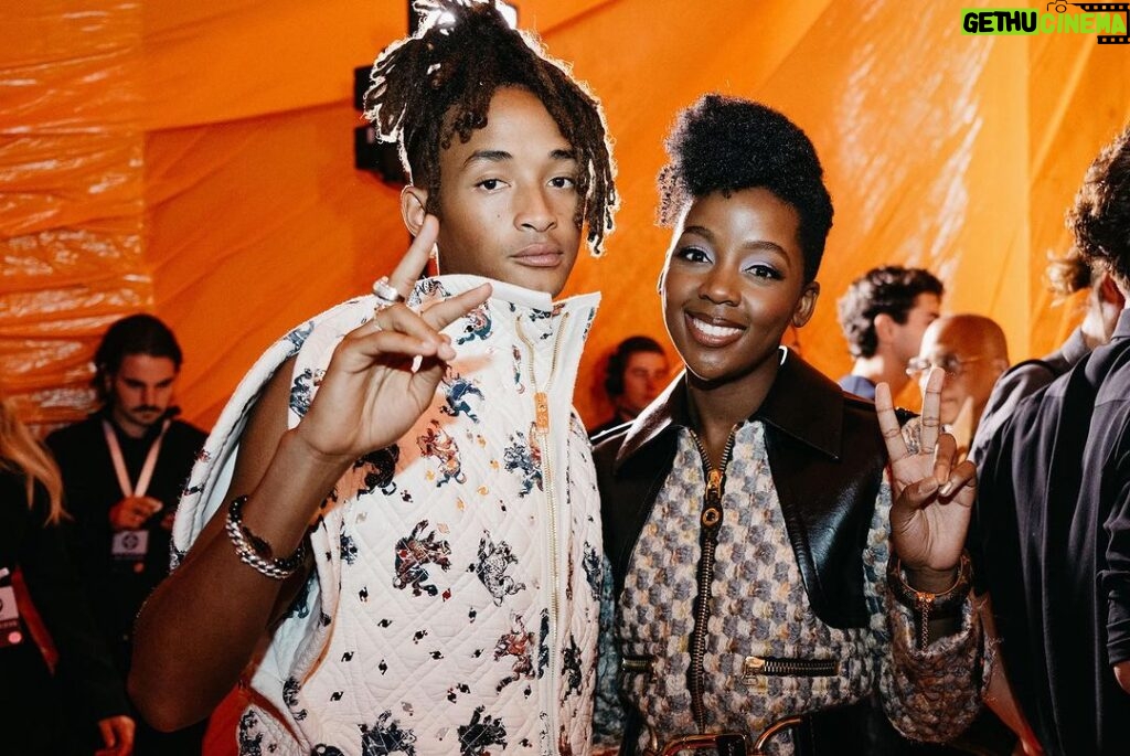 Thuso Mbedu Instagram - Thank you @louisvuitton and @nicolasghesquiere for a great time with the fam!!!! From start to finish - the energy is insane, always buzzing with laughter, love and creativity 😂🤣🫶🏾 Captured by @aust_malema @_rtcstudios