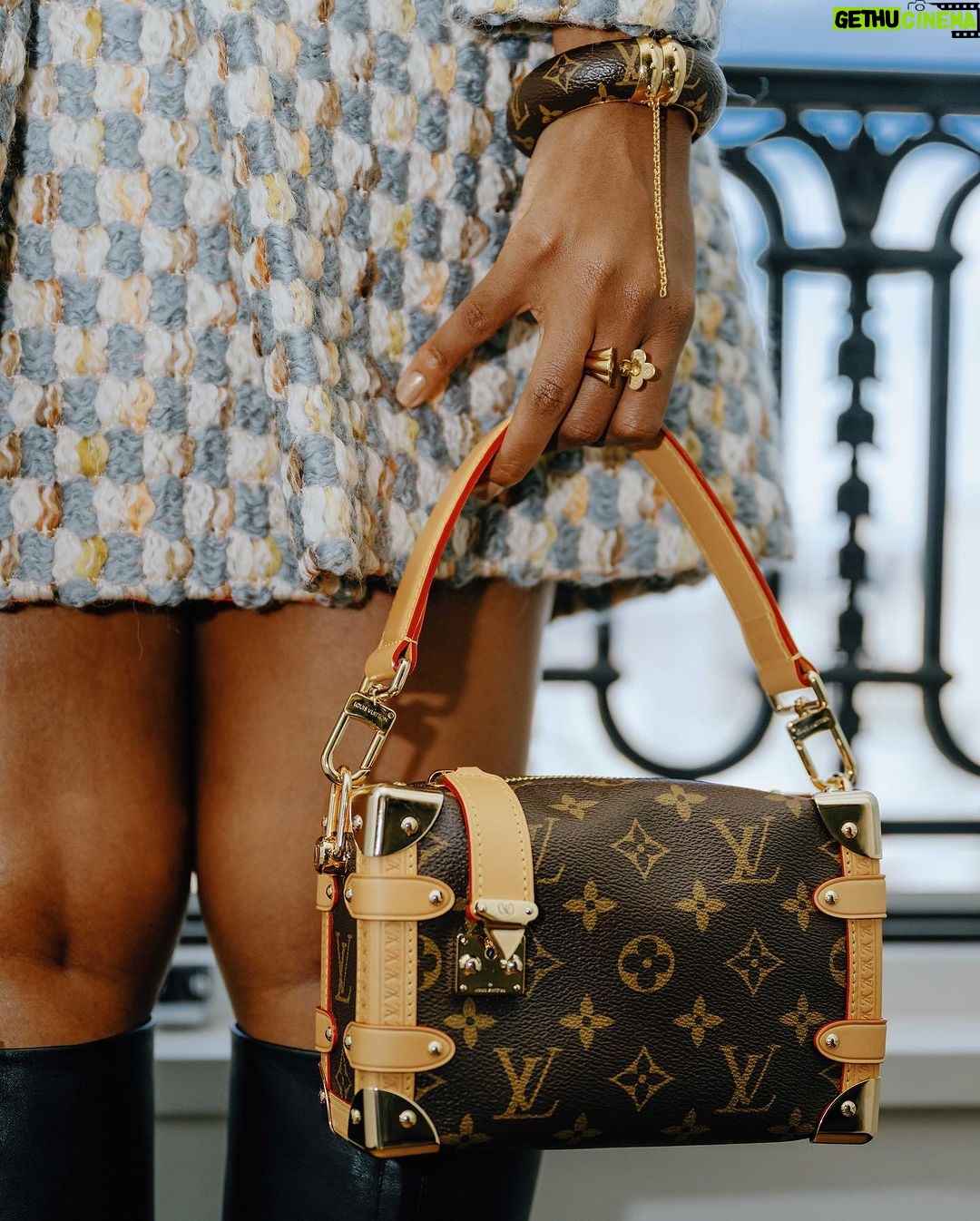 Thuso Mbedu Instagram - LOUIS VUITTON DETAILS Captured by @_rtcstudios @aust_malema (These images should be in a catalogue because wow š®āšØ what Aust did here cannot be undone) Styled by @waymanandmicah in @louisvuitton @nicolasghesquiere Hair @sharifposton Makeup @jessicasmalls