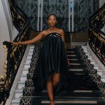 Thuso Mbedu Instagram - L’ORÉAL Family Dinner Captured by @_rtcstudios @aust_malema Styled by @chloeandreawelgemoed Dress @willetdesignscouture Shoes and bag @stevemaddensa Jewelry @lovisajewellery #LeDefileLoreal #WalkYourWorth #LorealPFW