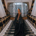 Thuso Mbedu Instagram - L’ORÉAL Family Dinner Captured by @_rtcstudios @aust_malema Styled by @chloeandreawelgemoed Dress @willetdesignscouture Shoes and bag @stevemaddensa Jewelry @lovisajewellery #LeDefileLoreal #WalkYourWorth #LorealPFW