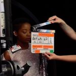 Thuso Mbedu Instagram - Behind the magic. #TelescopicLift