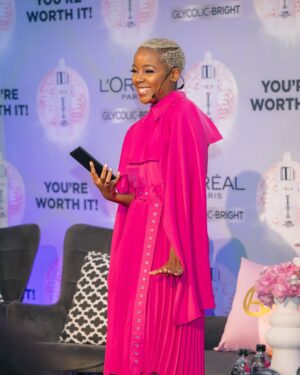 Thuso Mbedu Instagram - Thuso Mbedu in Thebe Magugu 

All dresses by @thebemagugu 
Styled by @chloeandreawelgemoed 
Hair by @urban_mimz 
Makeup by @nonifemi_makeup 
Captured by @_rtcstudios 
@lorealparis SA
