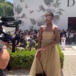 Thuso Mbedu Instagram - A day well spent with @dior Haute Couture. ✨ Here, @thuso.mbedu takes us behind the scenes as she gets ready for the autumn/winter show at the Musée Rodin in Paris. #DiorCouture