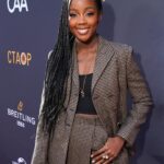 Thuso Mbedu Instagram - Had an absolutely great time at the #ctaopblockparty where we, with the FastX family, celebrated all the amazing work @charlizeafrica and the @ctaop have done over the last 16 years. To hear the amazing stories and to be in a space full of love and laughter was everything 🚀 Dressed by @dior Images courtesy of @gettyimages