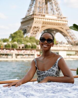 Thuso Mbedu Instagram - When in Paris, Dior 🫶🏾

📸: @pierre__mouton